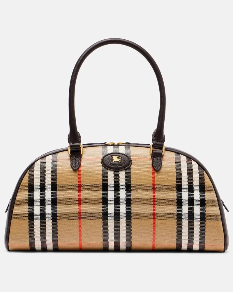 Burberry Tote Bag Highlands aus Jacquard Multicolor