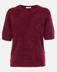 Dorothee Schumacher Pullover Fluffy Luxury aus Kaschmir Rot