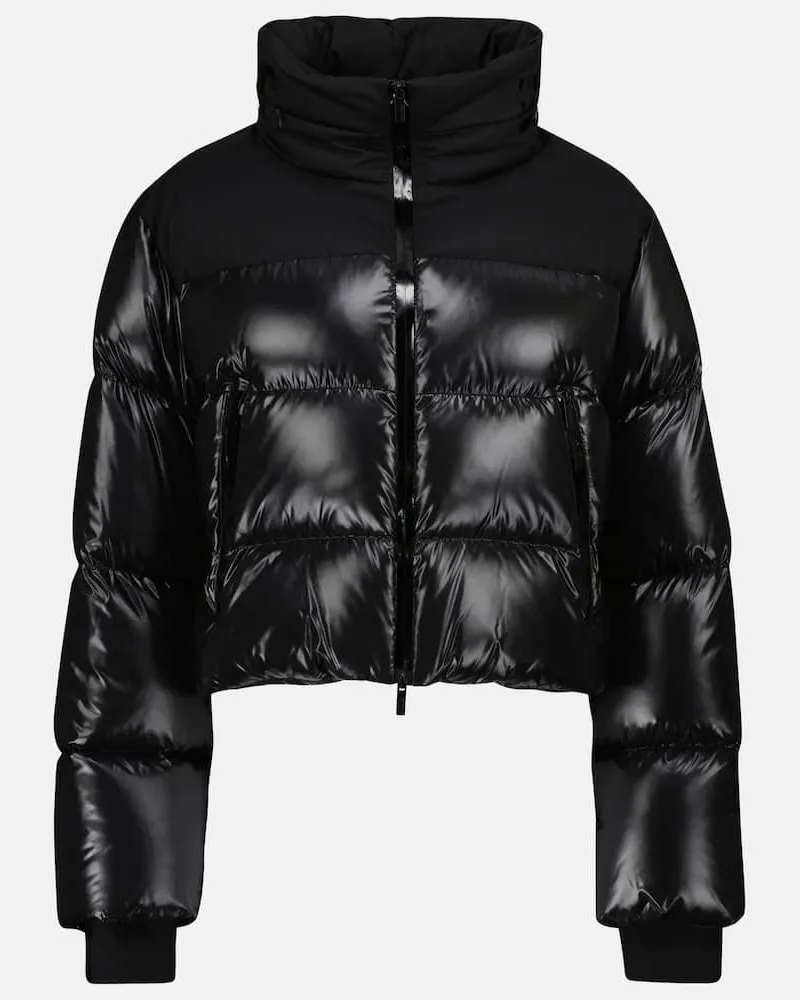 Moncler Cropped-Daunenjacke Jasione Schwarz
