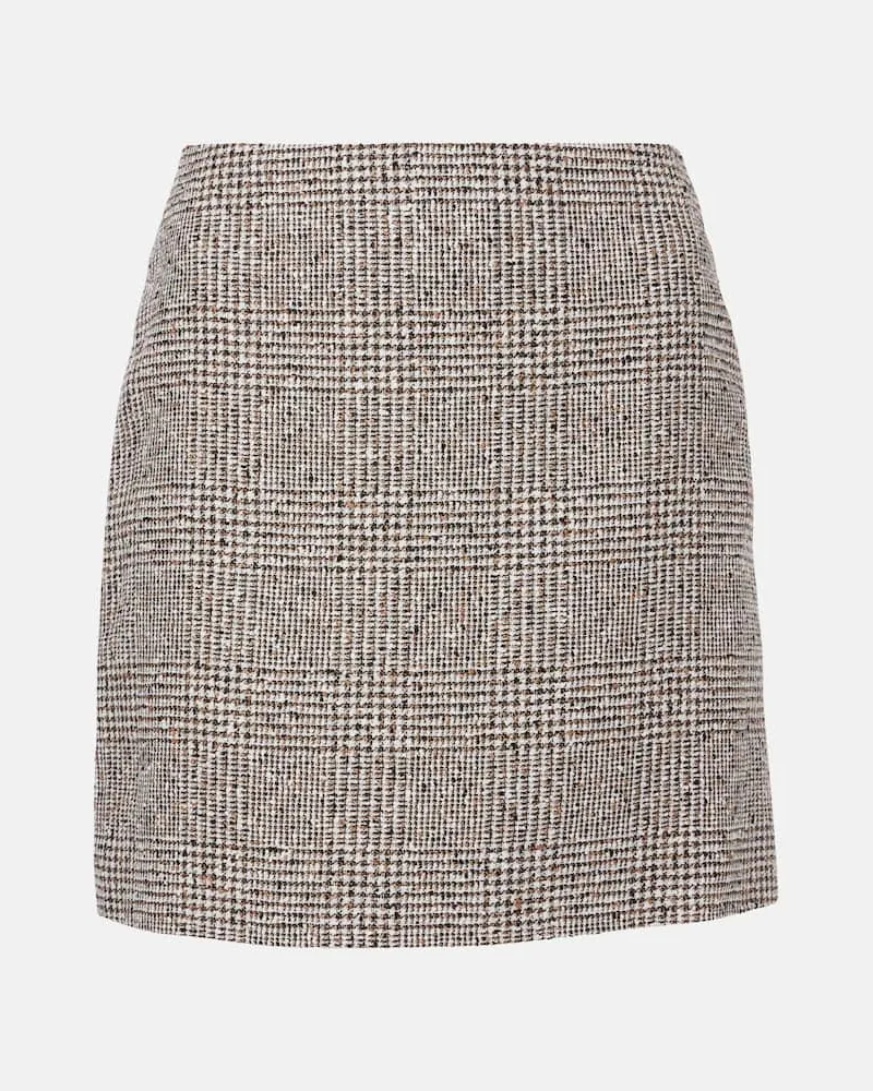 Blazé Milano Blazé Milano Minirock Coci aus einem Leinengemisch Beige