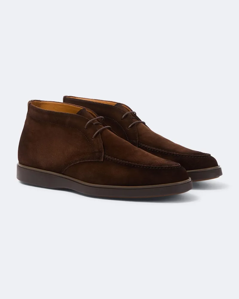 Magnanni Desert Boots Lello aus Veloursleder Braun