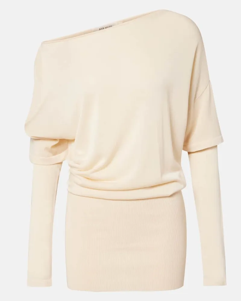 Aya Muse Minikleid Rea Beige