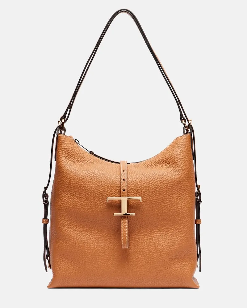 TOD'S Tote Bag aus Leder Braun