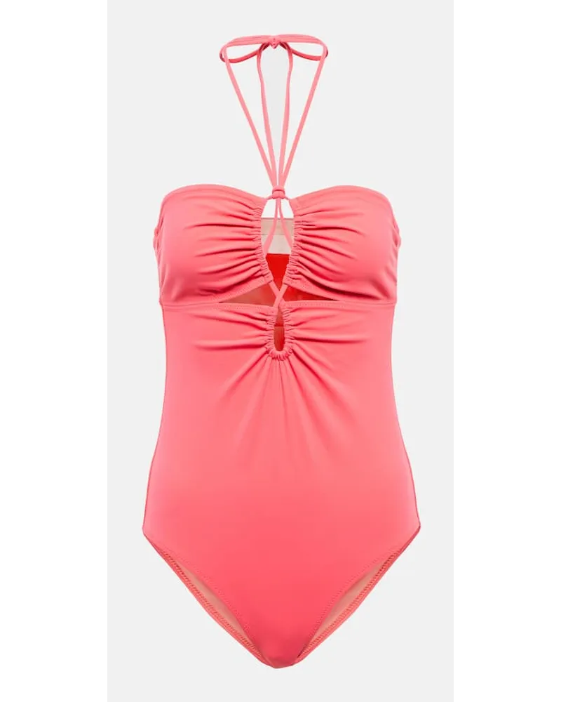 Ulla Johnson Badeanzug Minorca Maillot Pink