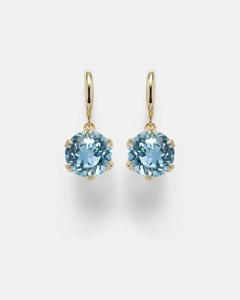 Ileana Makri Ohrringe aus 18kt Gelbgold mit Topas Gold