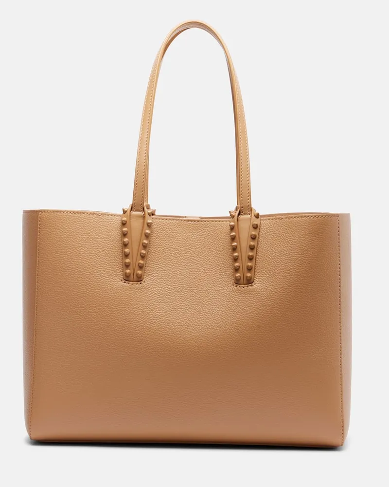 Christian Louboutin Tote Bag Cabata Large aus Leder Beige