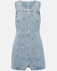 AGOLDE Minikleid Trina aus Denim Blau