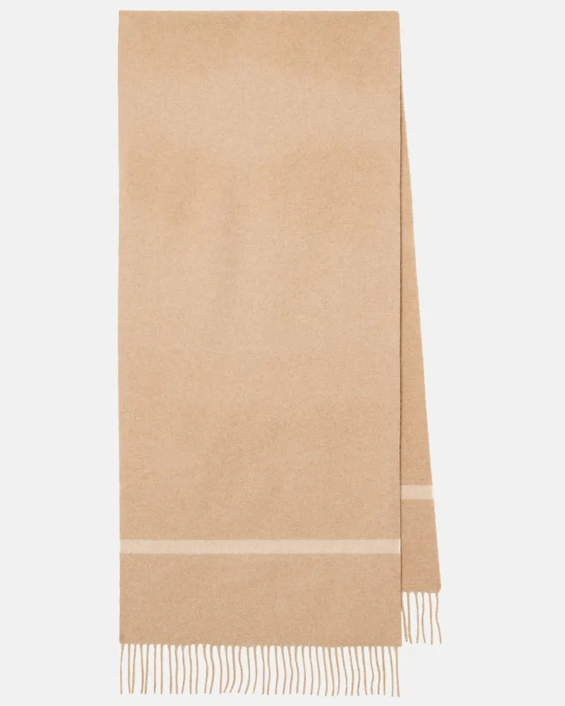 Loro Piana Schal Twelve aus Kaschmir Beige