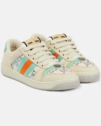 Gucci Sneakers Screener aus Leder Multicolor