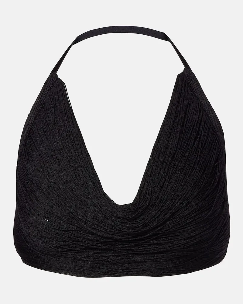 ATTICO Bralette Schwarz