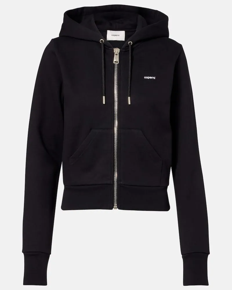 COPERNI Kapuzenjacke aus Jersey Schwarz