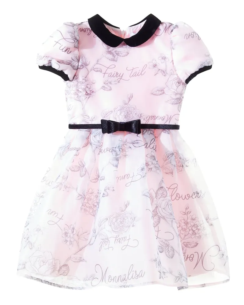 Monnalisa Kleid aus Tüll Rosa