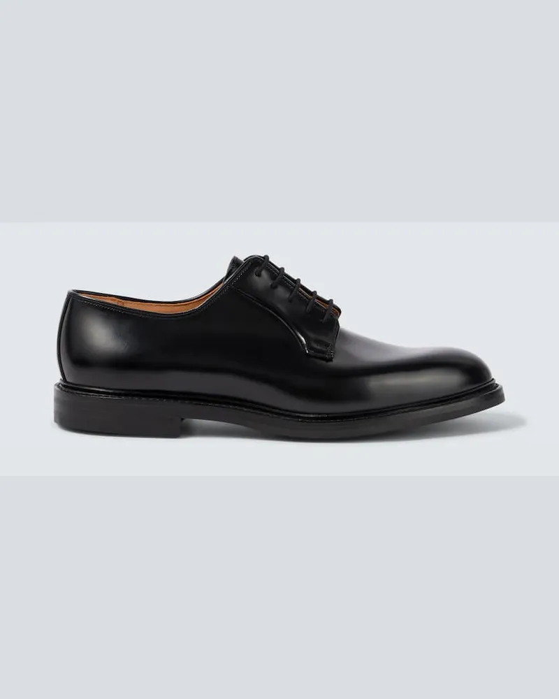 George Cleverley Schnürschuhe Archie aus Leder Schwarz