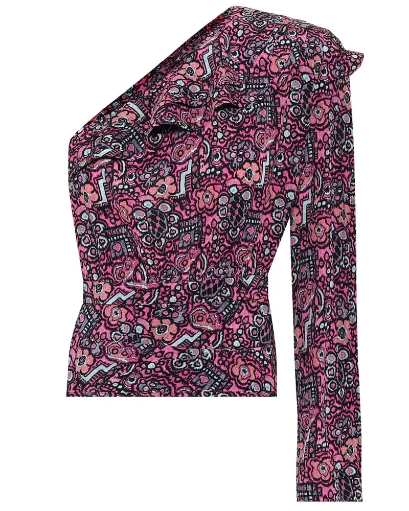 Isabel Marant One-Shoulder-Top Rafiki Multicolor