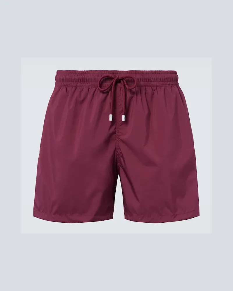 Fedeli Badeshorts Madeira Burgunderrot
