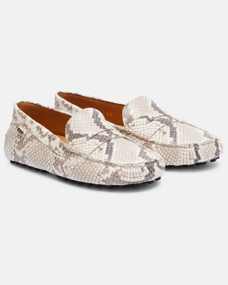 TOD'S Mokassins Gommino aus Leder Multicolor