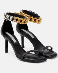 Stella McCartney Sandalen Falabella Schwarz