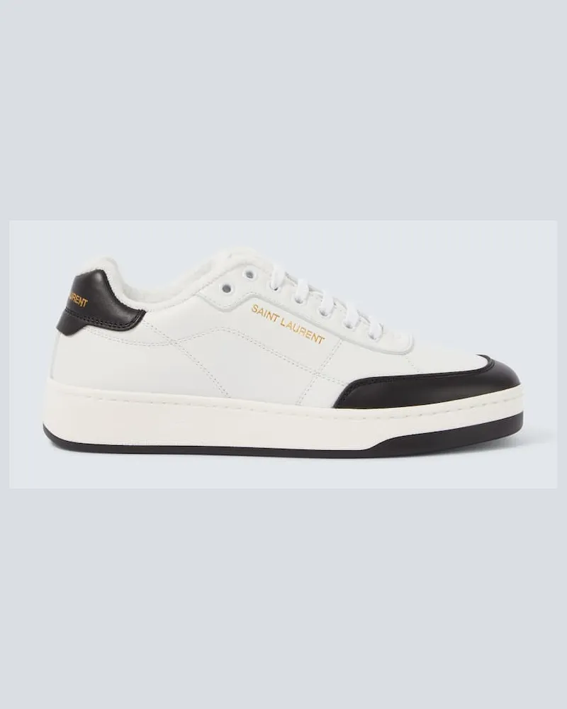 Saint Laurent Sneakers SL61 aus Leder Weiß