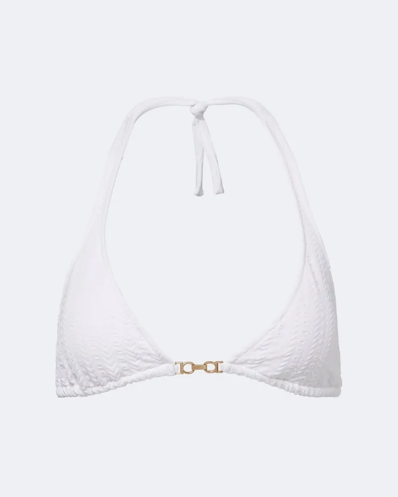 Melissa Odabash Bikini-Oberteil Miro Weiß