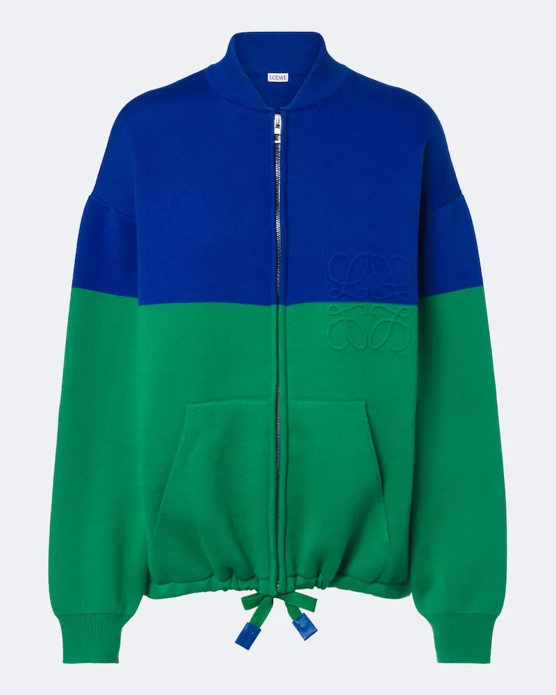 Loewe Pullover mit Reißverschluss Anagram Multicolor