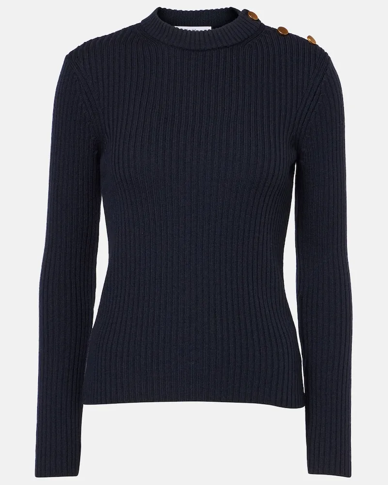 Max Mara Pullover Lari Blau