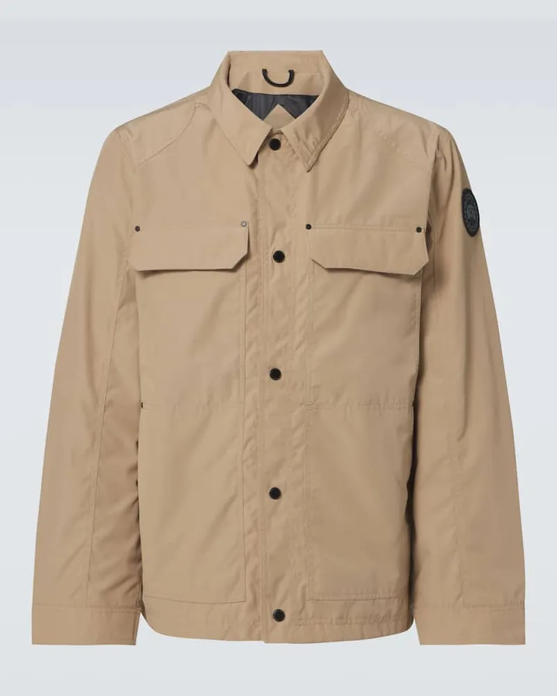 Canada Goose Jacke Burnaby Chore Beige