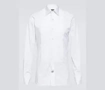 Smokinghemd aus Baumwoll-Voile