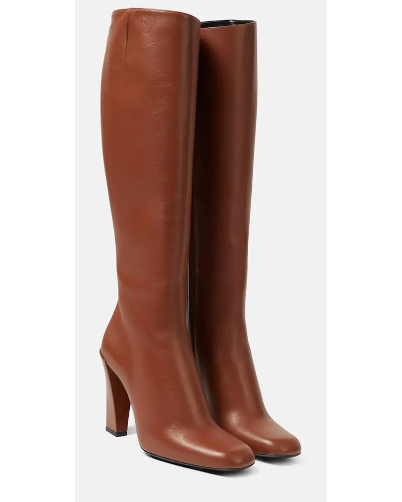 Victoria Beckham Stiefel aus Leder Braun