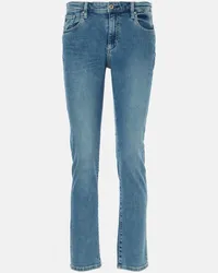 Adriano Goldschmied High-Rise Skinny Jeans Blau