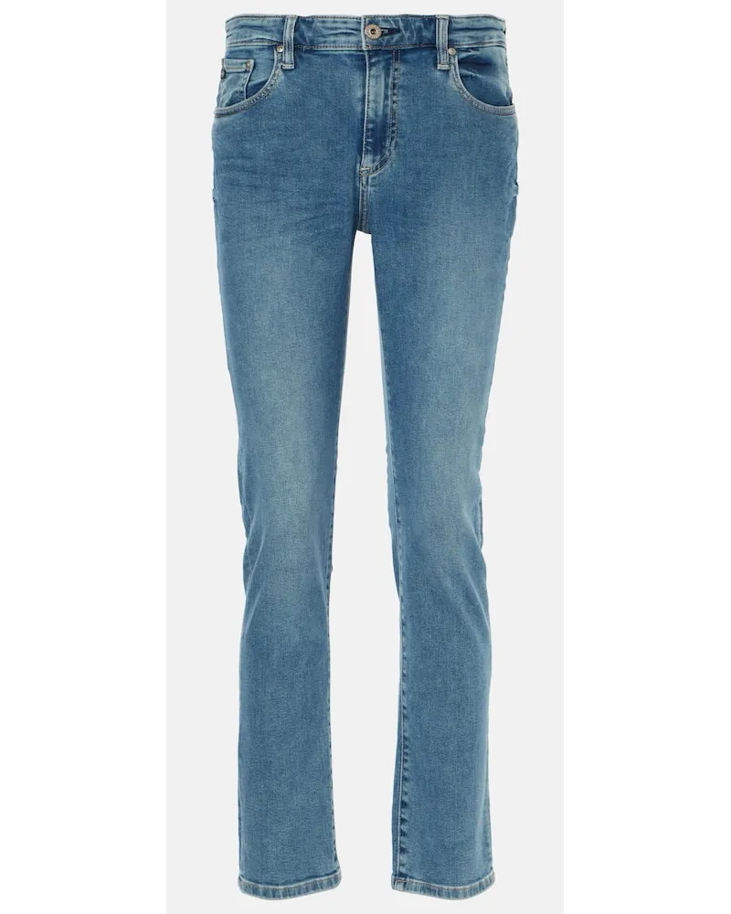 Adriano Goldschmied High-Rise Skinny Jeans Blau