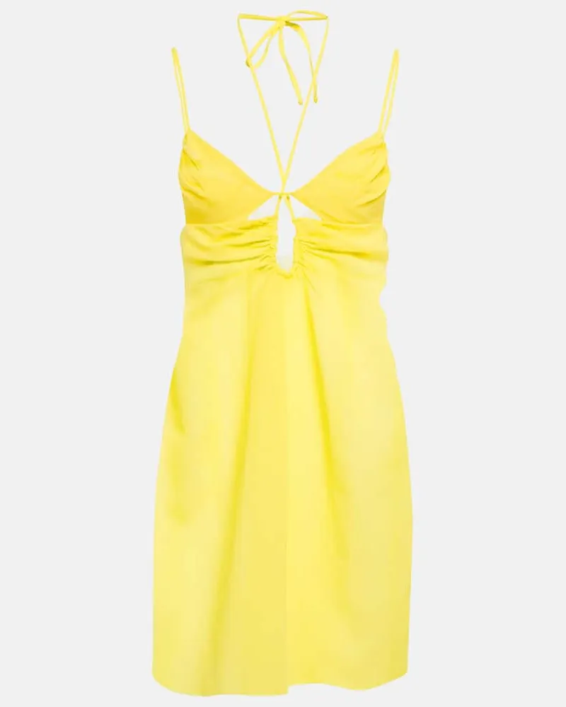 Nensi Dojaka Minikleid Gelb