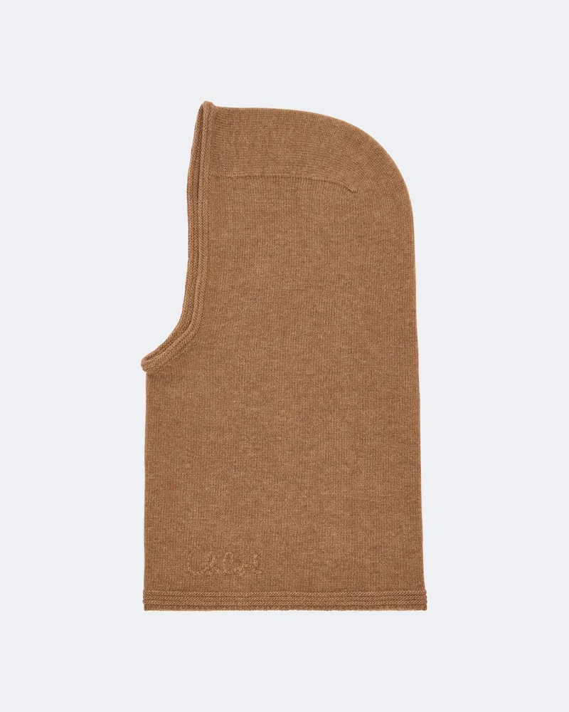 Chloé Chloé Balaclava aus Wolle Braun