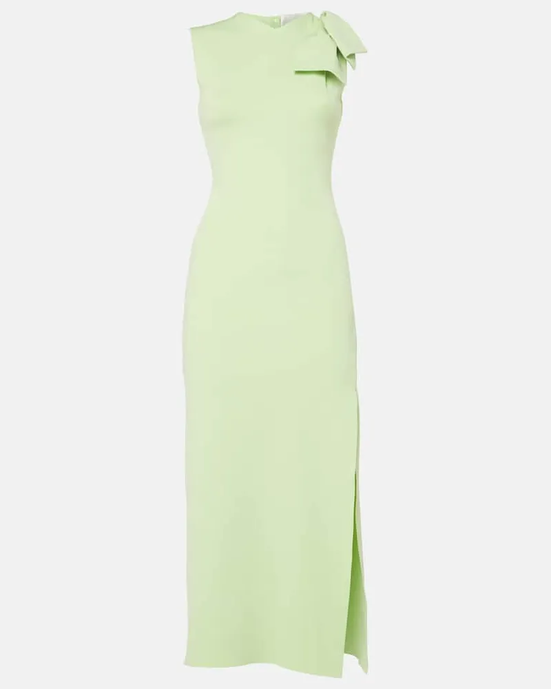 Roland Mouret Midikleid Grün