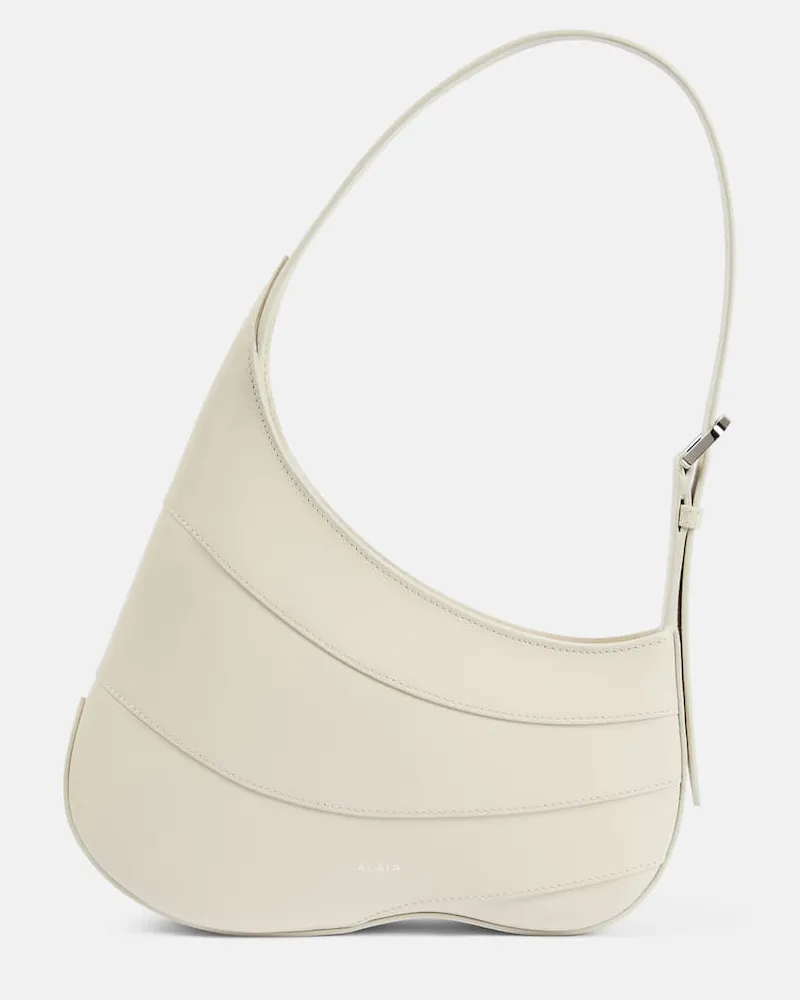 Alaïa Alaïa Schultertasche aus Leder Weiß