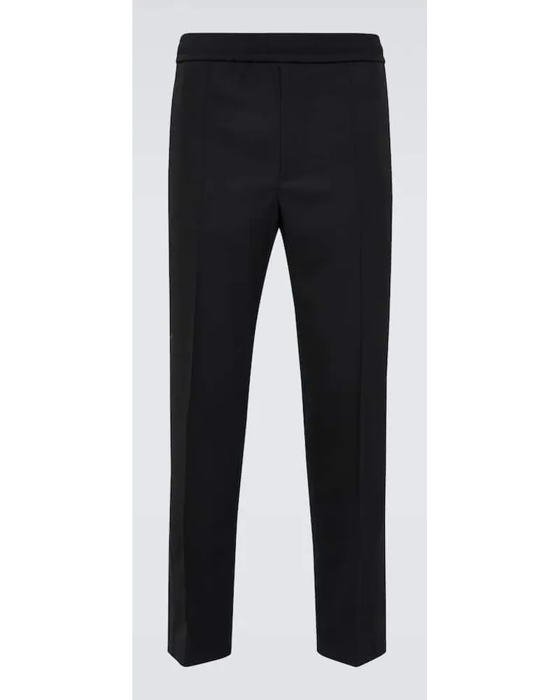 Gucci Gerade Cropped-Hose Schwarz