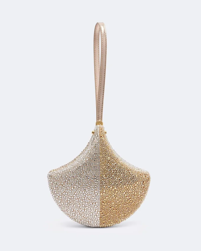 Bulgari Verzierte Clutch Ginkgo Gold