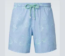 Bedruckte Badeshorts Mahina
