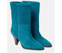 Ankle Boots Rouxa aus Veloursleder