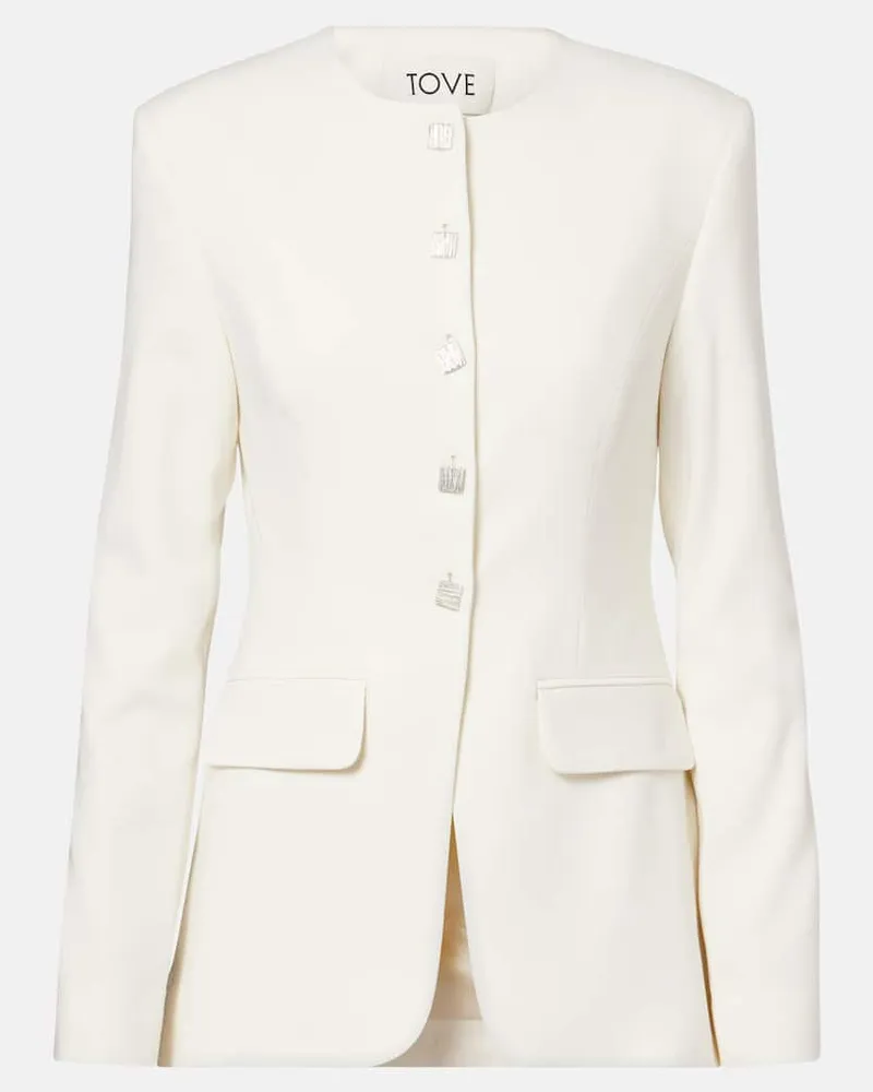 TOVE Jacke Moya Weiß