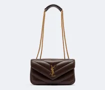 Schultertasche Loulou Small aus Leder