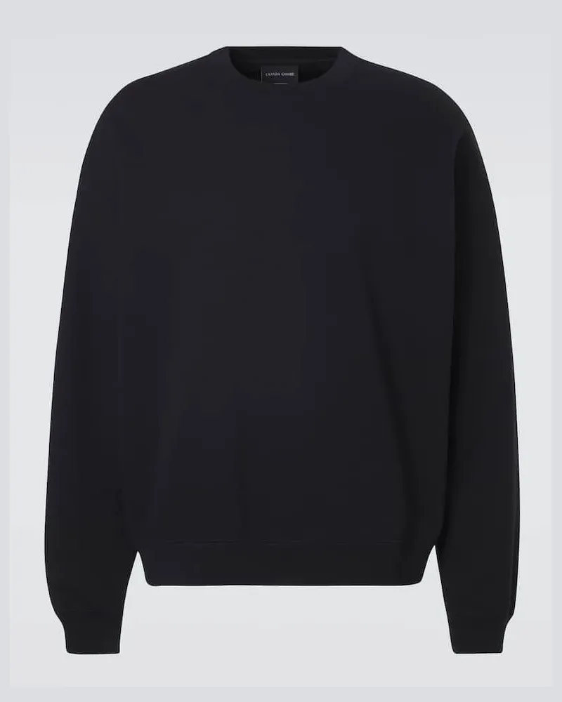 Canada Goose Sweatshirt Rove aus Baumwolle Schwarz