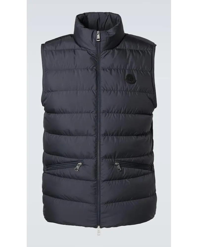 Moncler Daunenweste Treompan Blau