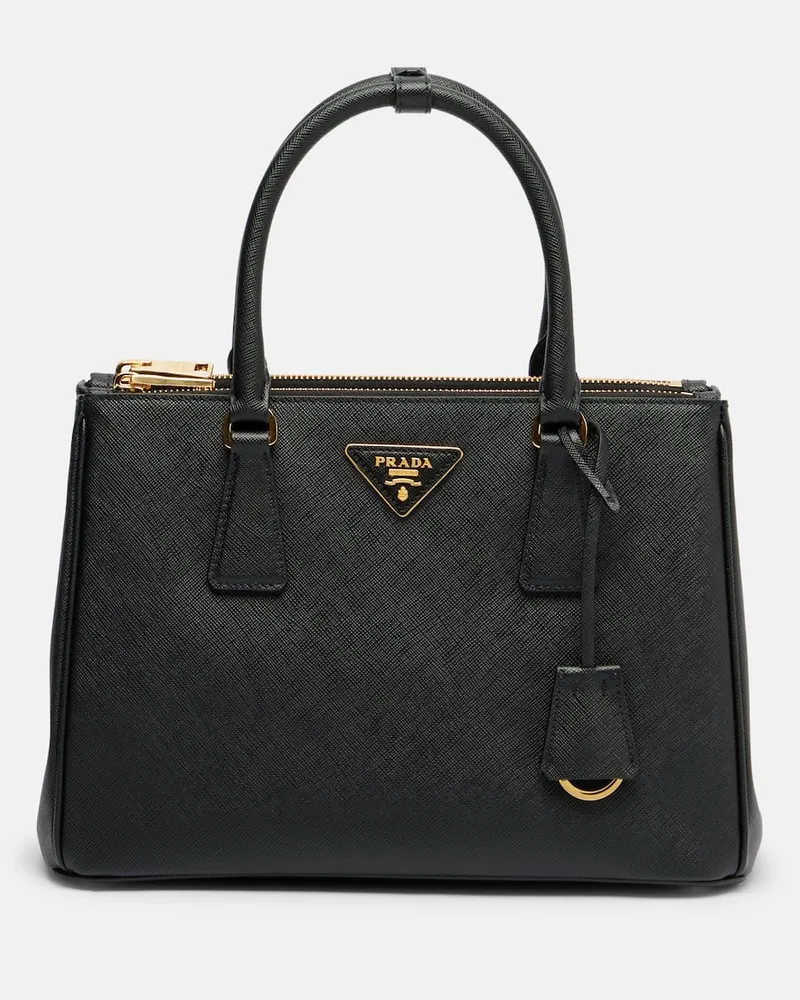 Prada Tote Bag Galleria Medium aus Saffiano-Leder Schwarz