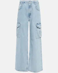 AGOLDE Cargohose Minka aus Denim Blau