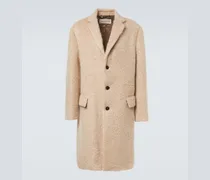 Mantel aus Mohair und Wolle