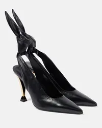 Givenchy Slingback-Pumps Beauw aus Leder Schwarz