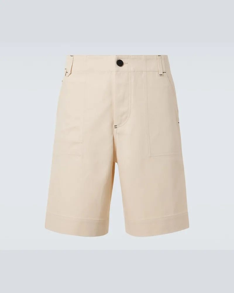Jacquemus Bermuda-Shorts De-Nîmes aus Denim Beige