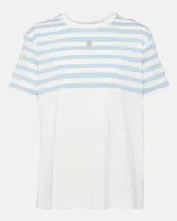 Givenchy T-Shirt 4G aus Baumwolle Weiss