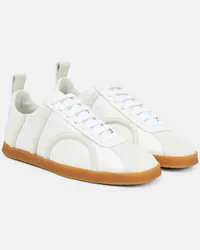 Totême Sneakers aus Leder Beige