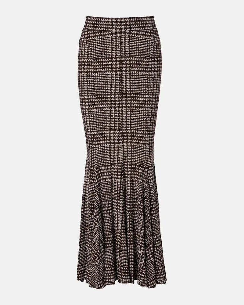 Norma Kamali Maxirock Braun